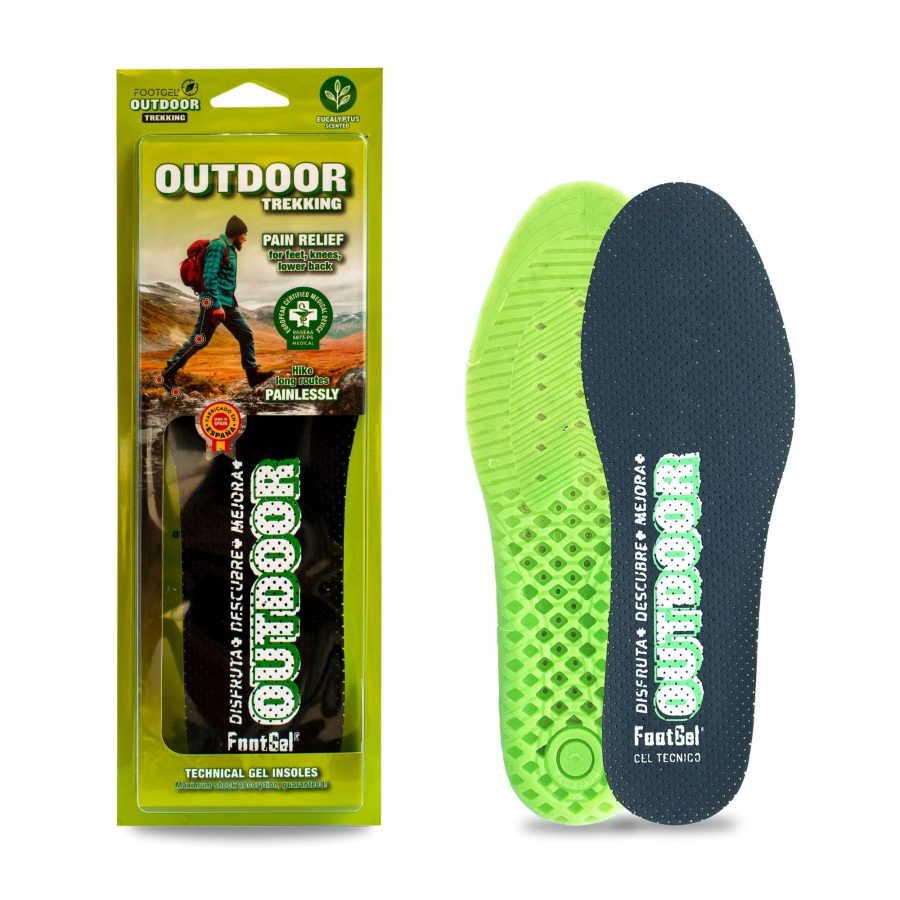 Footgel Outdoor Einlegesohlen von vorne